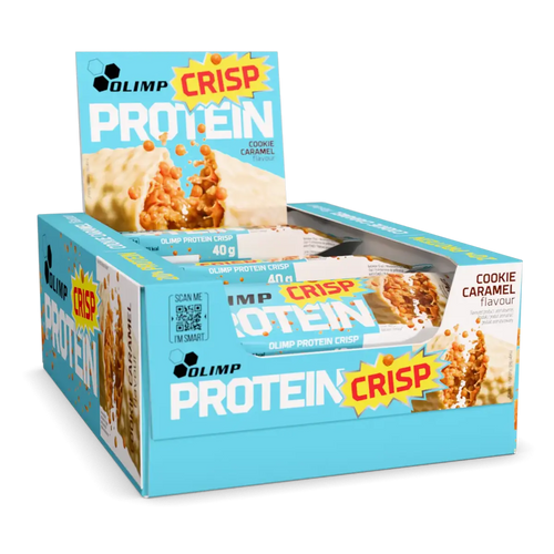 Olimp Protein Crisp Bar Cookie & Caramel 20x 40g