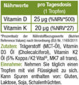 Sinob Vitamin D3 + K2 Tropfen 10ml - 2