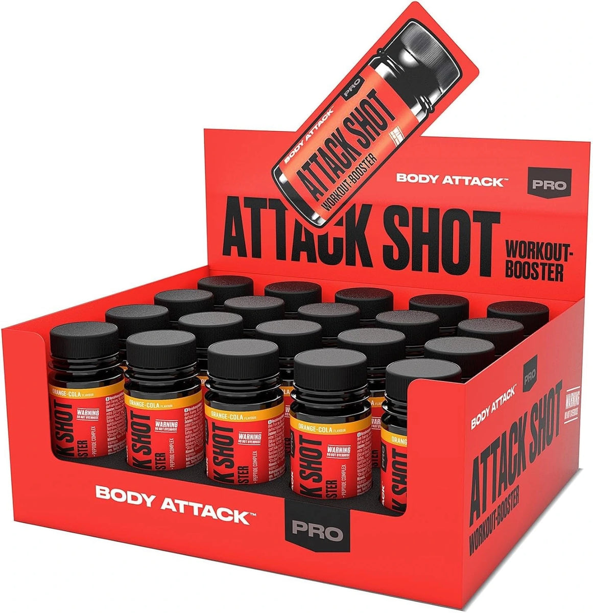 Body Attack Attack Shot 20 x 60ml