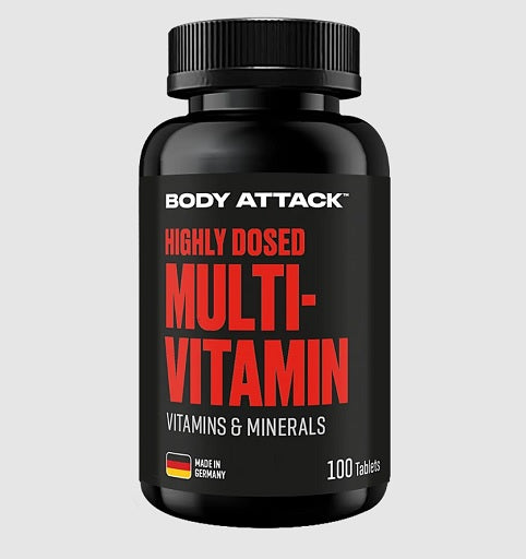 Body Attack Multi Vitamin 100 Tabletten
