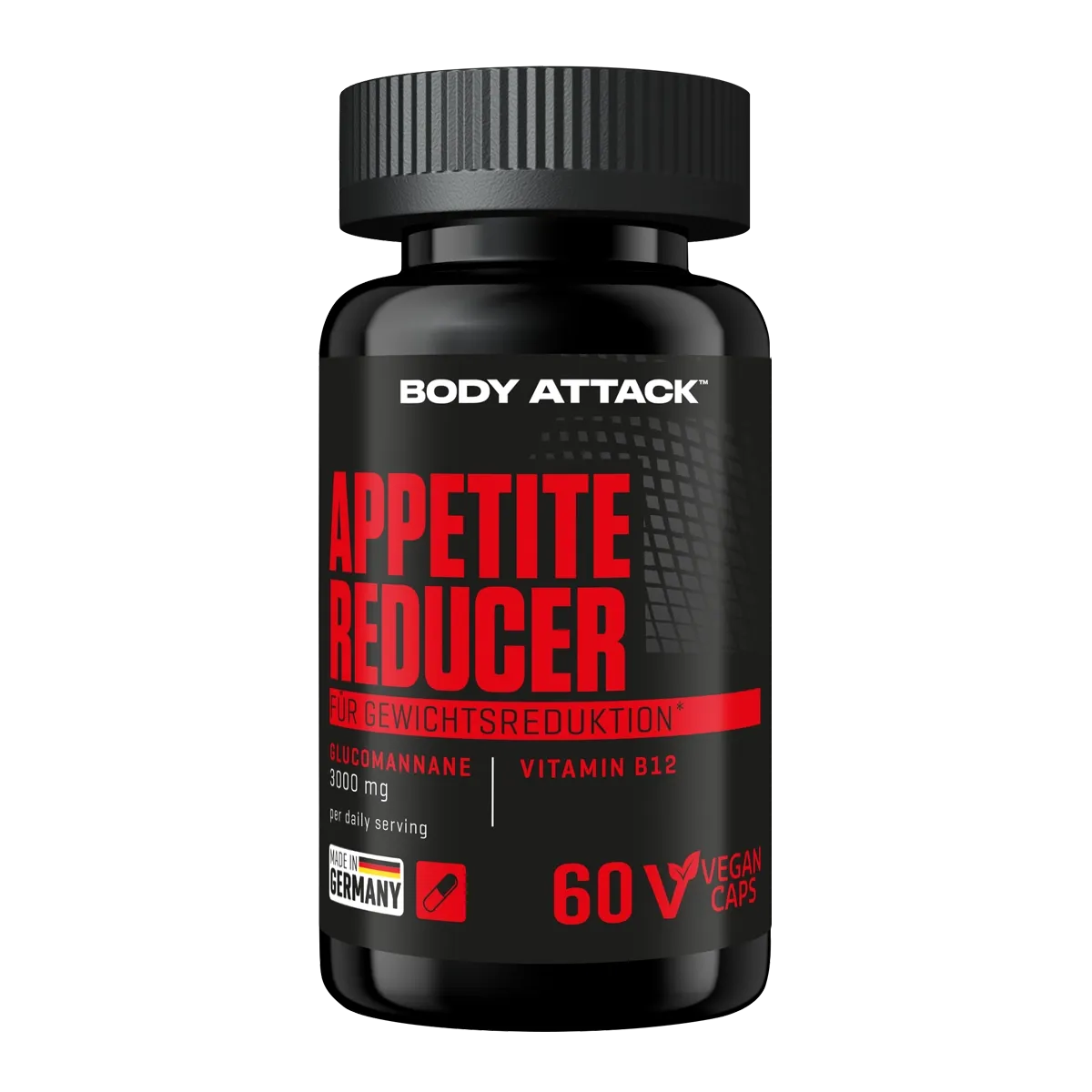 Body Attack Appetite Reducer - 60 Caps