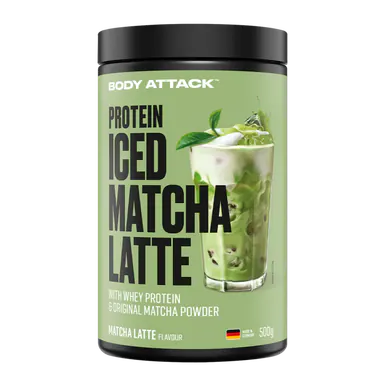 Body Attack Protein Iced Matcha Latte 500g