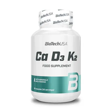 BioTech Ca-D3-K2 90 Kapseln