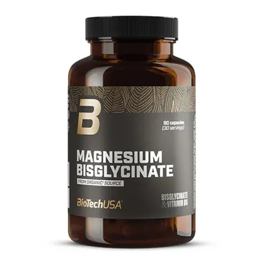 BioTech Magnesium Bisglycinate from organic source 90 Kapseln