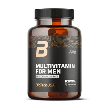 BioTech Multivitamin For Men from organic sources 60 Tabletten