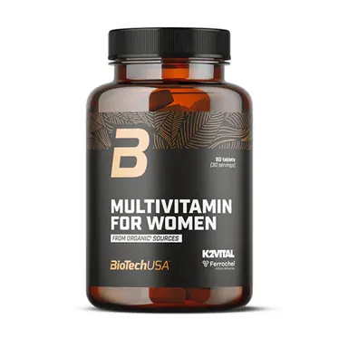 BioTech Multivitamin For Women from organic sources 60 Tabletten