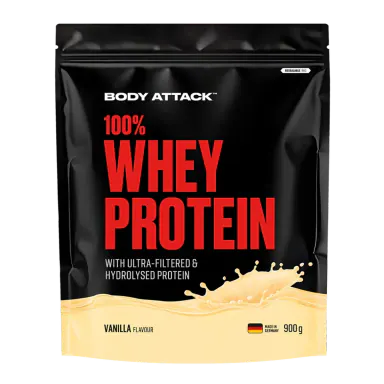 Body Attack 100% Whey Protein 900g