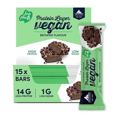 Multipower Vegan Protein Layer Bar 15x 55g