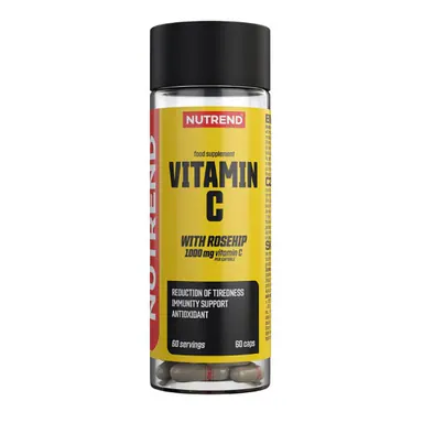 Nutrend Vitamin C 1000 mg mit Hagebutten 60 Kapseln