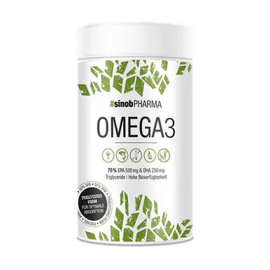 Sinob Omega-3 Max 120 Kapseln – Produktbild 1
