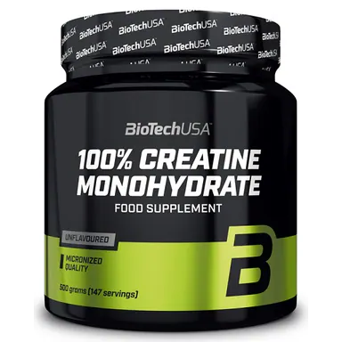 BioTechUSA 100% Creatine Monohydrate 500 g – Produktbild 1