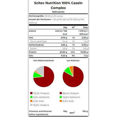 Scitec Casein Complex 920g