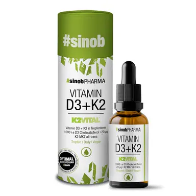 Sinob Vitamin D3 + K2 Tropfen 10ml