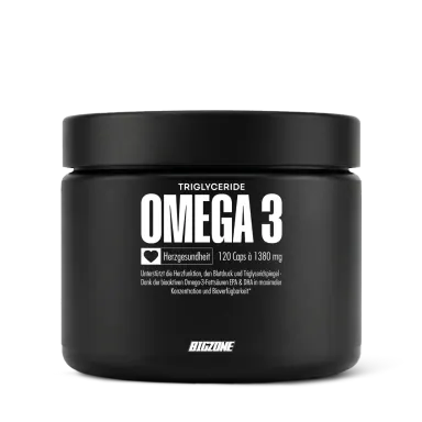 Big Zone Omega 3 Fury Triglyceride 120 Kapseln