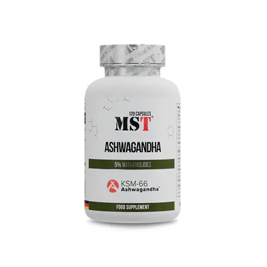 MST - Ashwagandha KSM-66® - 120 Caps