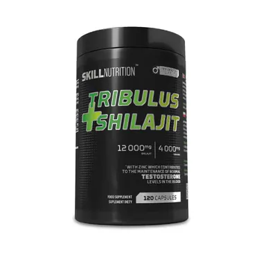 Skill Nutrition Tribulus + Shilajit 120 Vegane Kapseln
