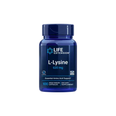 Life Extension Lysine 620mg 60 Kapseln