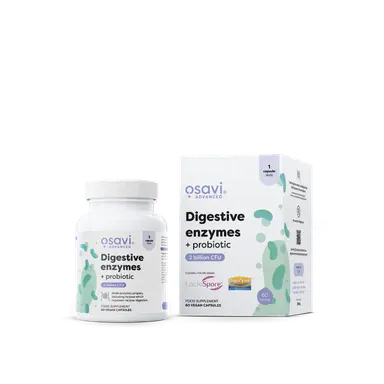 Osavi Digestive enzymes + probiotic 60 Kapseln