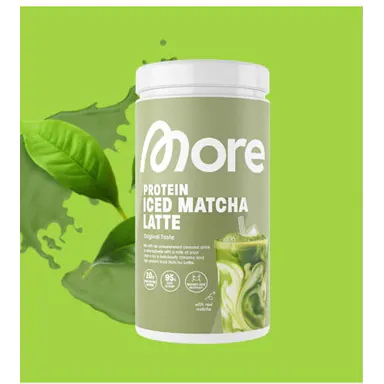 More Nutrition Protein Iced MATCHA LATTE 500g Dose