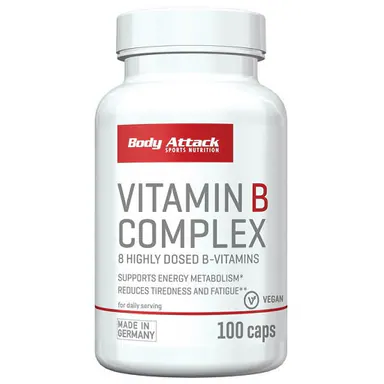 Body Attack Vitamin B-Complex 100 Kapsel
